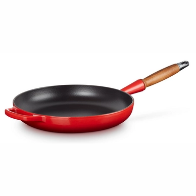 Koekenpan Le Creuset Gietijzer Kersenrood 28 Cm Kookexpert